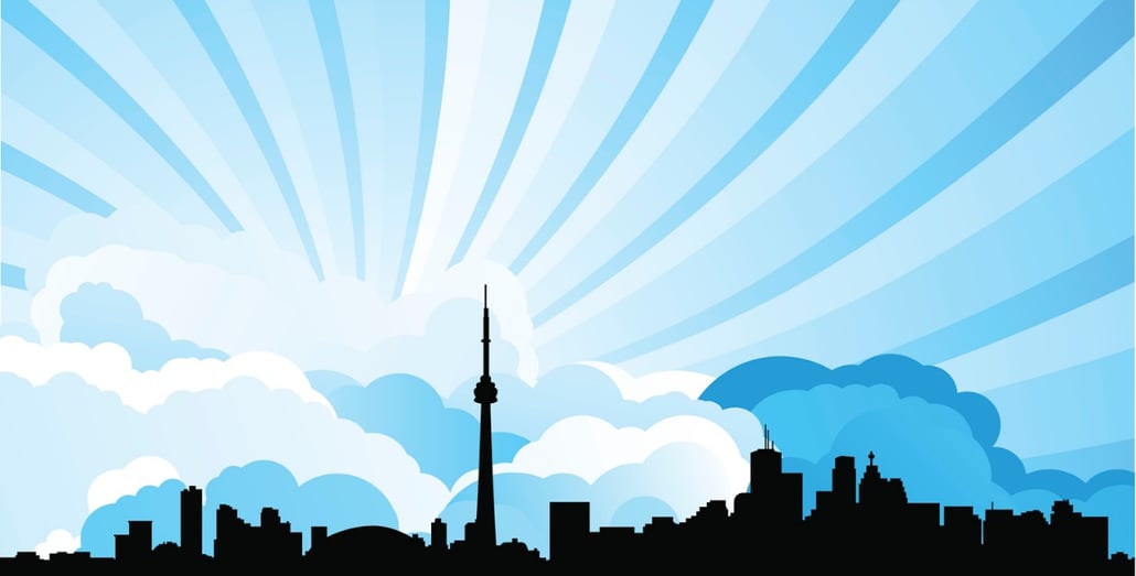 Toronto-skyline-with-different-colours