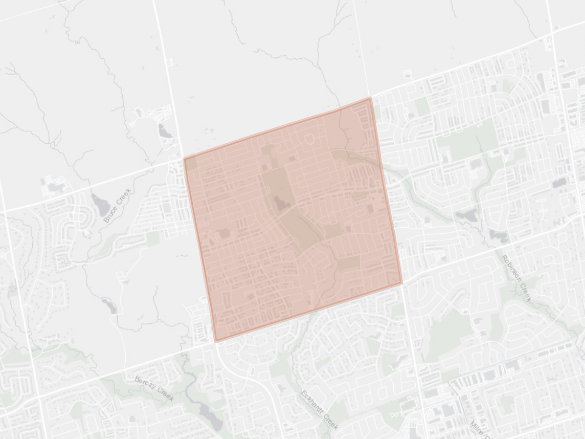 Map of Berczy