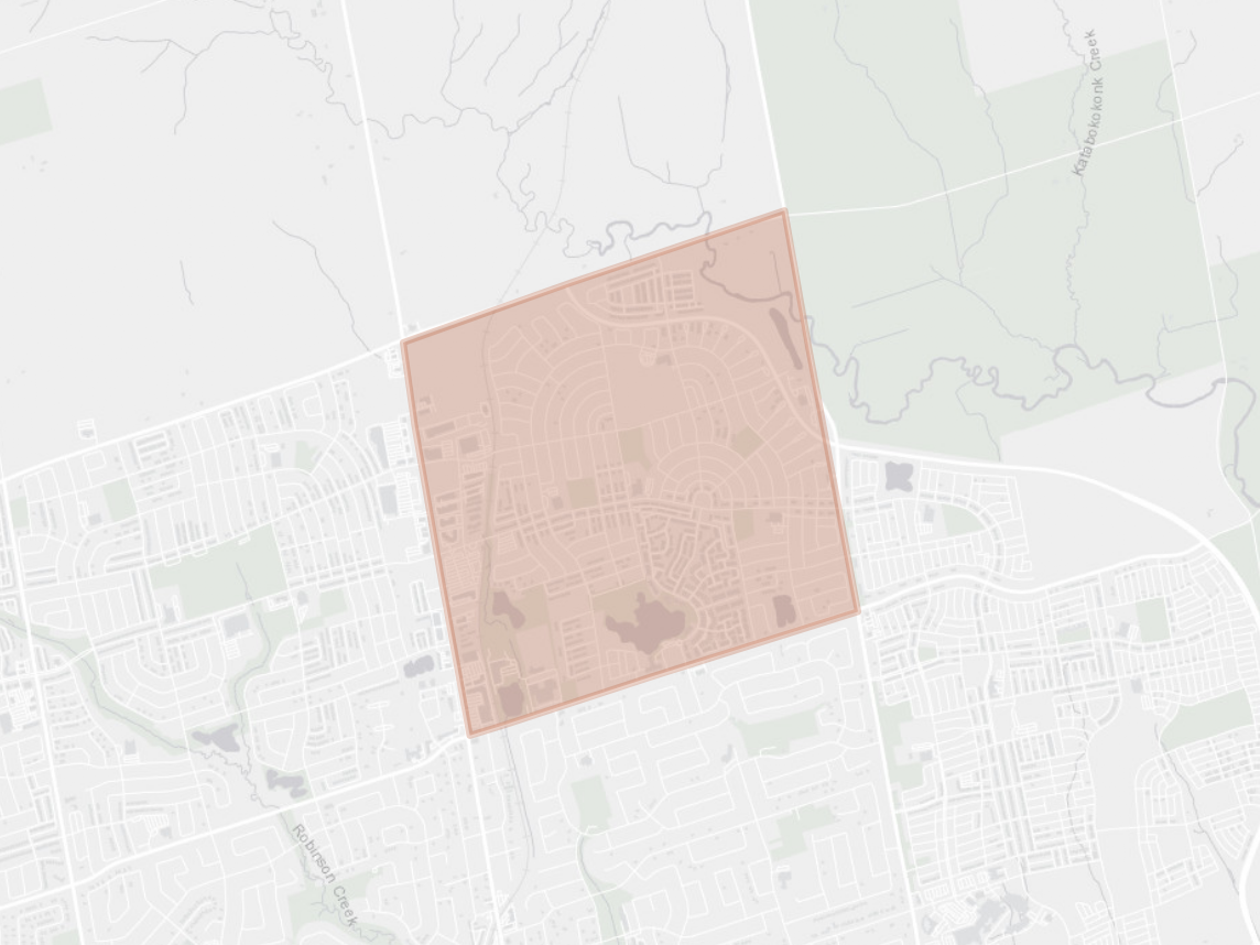 Map of Greensborough